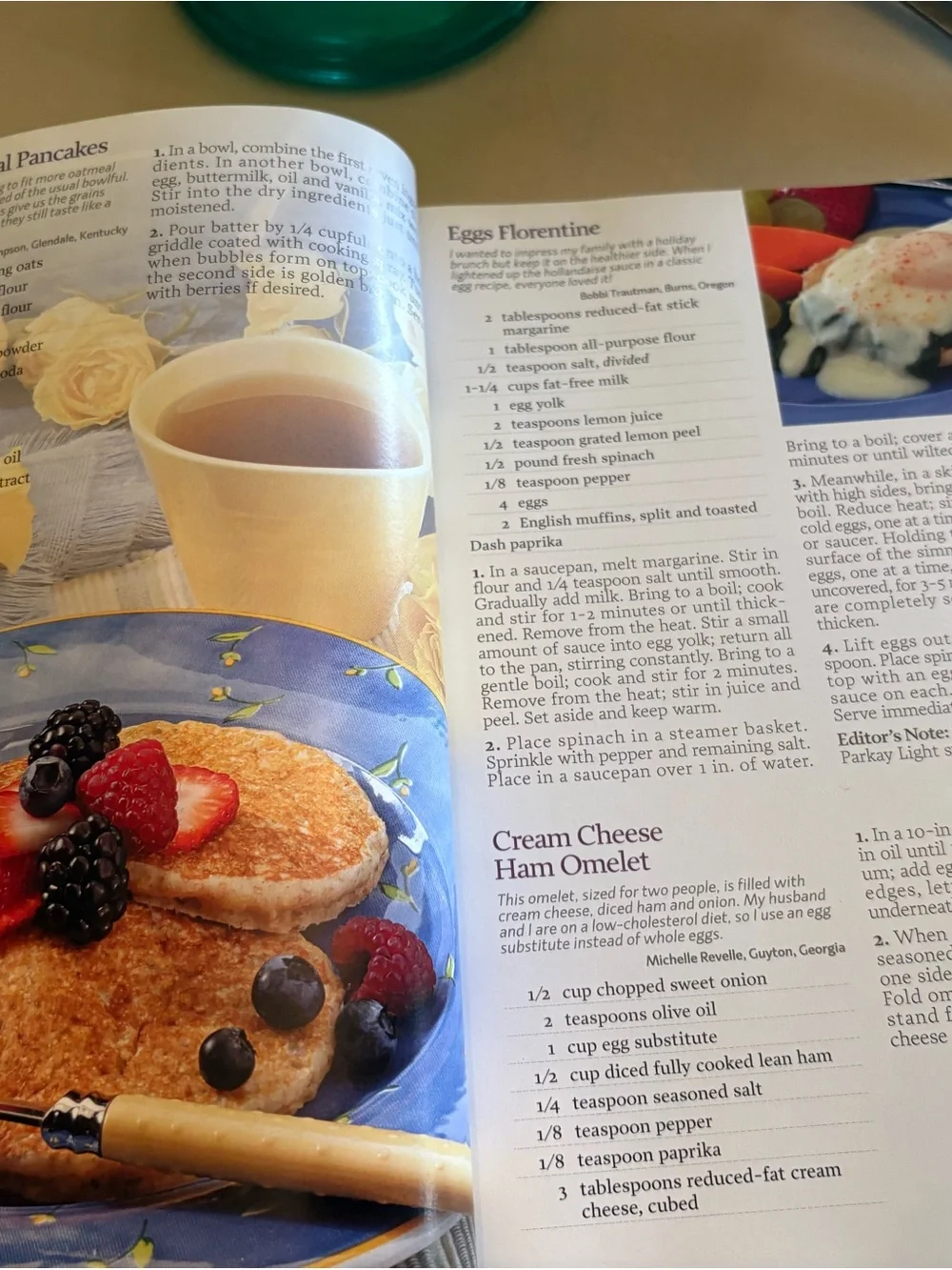 Taste of Home Guilt Free Cooking Cookbook — Purple & White Cover